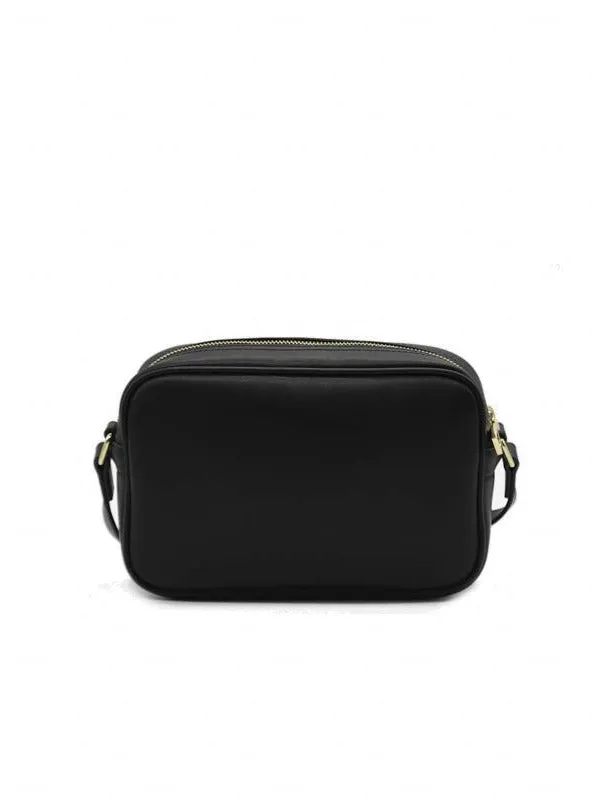 Love Moschino Logo Plaque Camera Crossbody Bag
