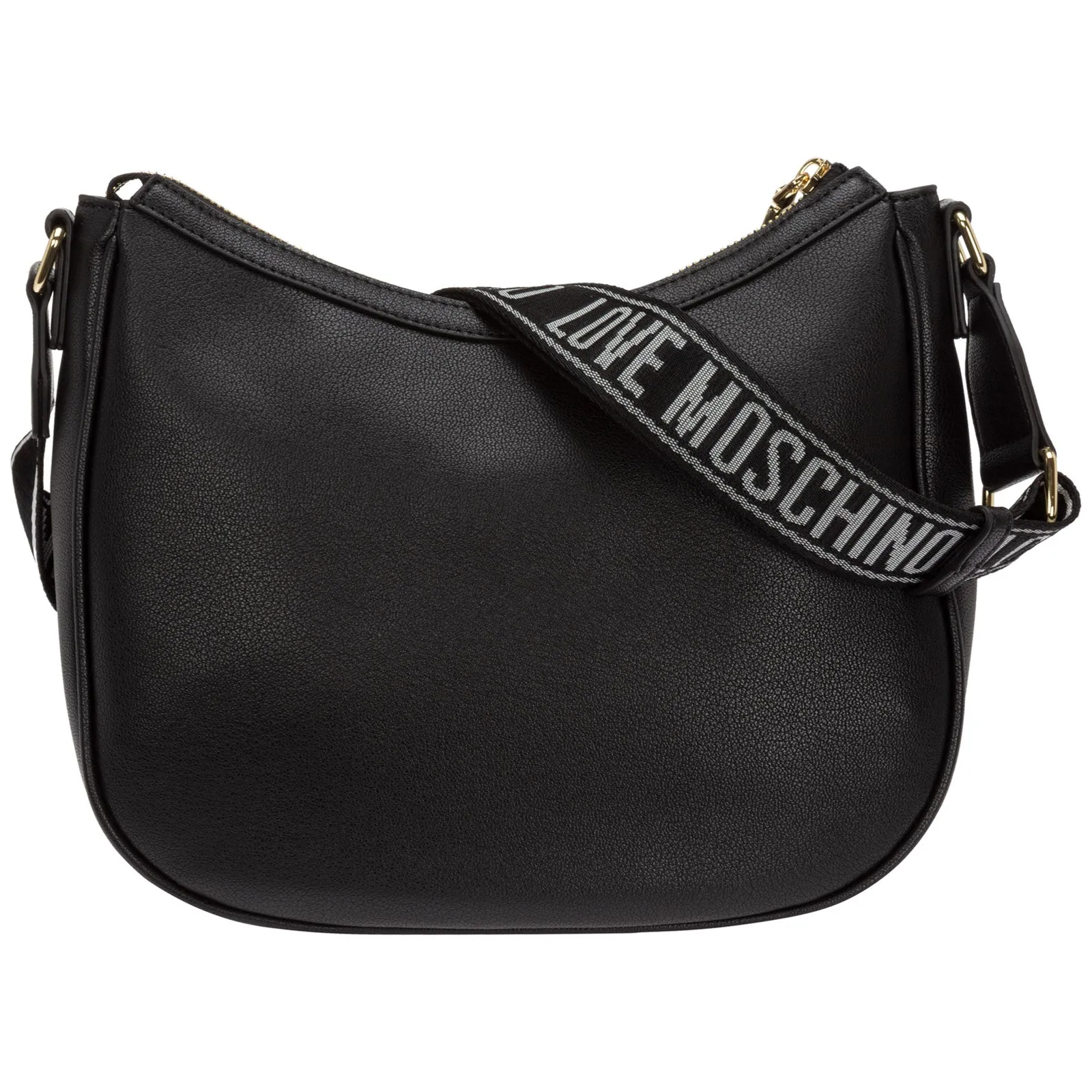 Love Moschino Logo-Tape Zipped Shoulder Bag