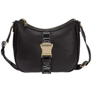 Love Moschino Logo-Tape Zipped Shoulder Bag