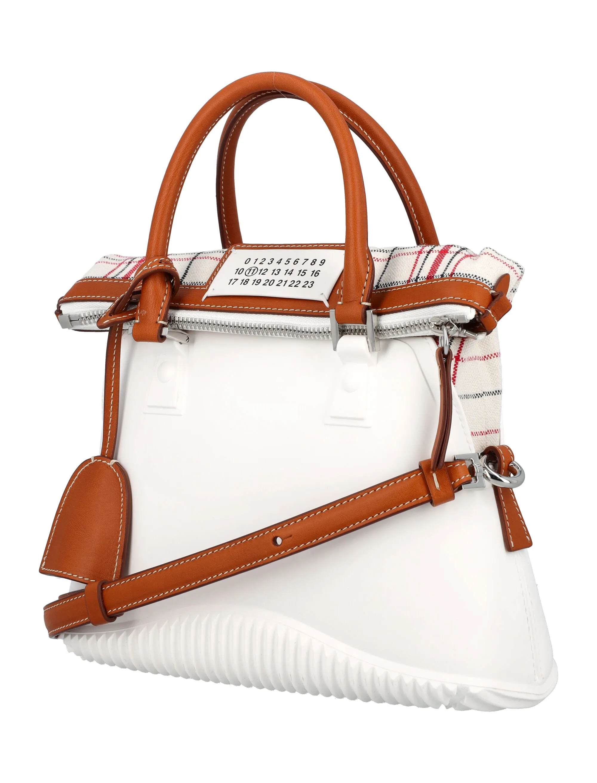 Maison Margiela 5AC Logo Patch Mini Tote Bag