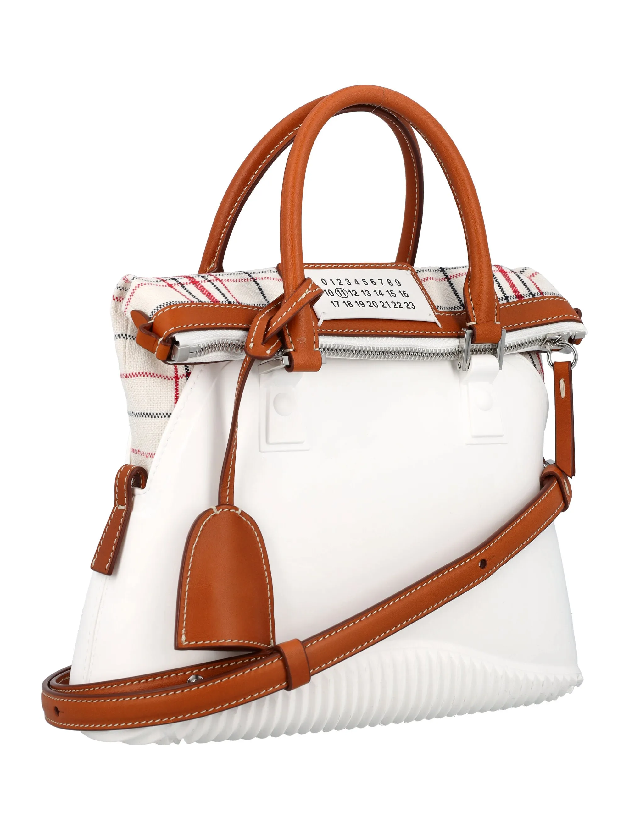Maison Margiela 5AC Logo Patch Mini Tote Bag