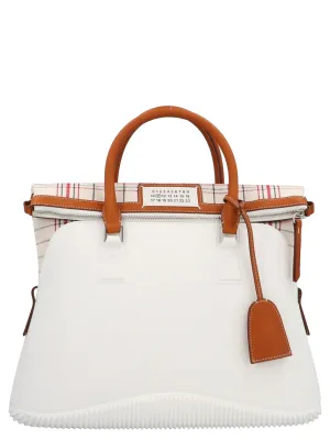 Maison Margiela Check Pattern Tote Bag
