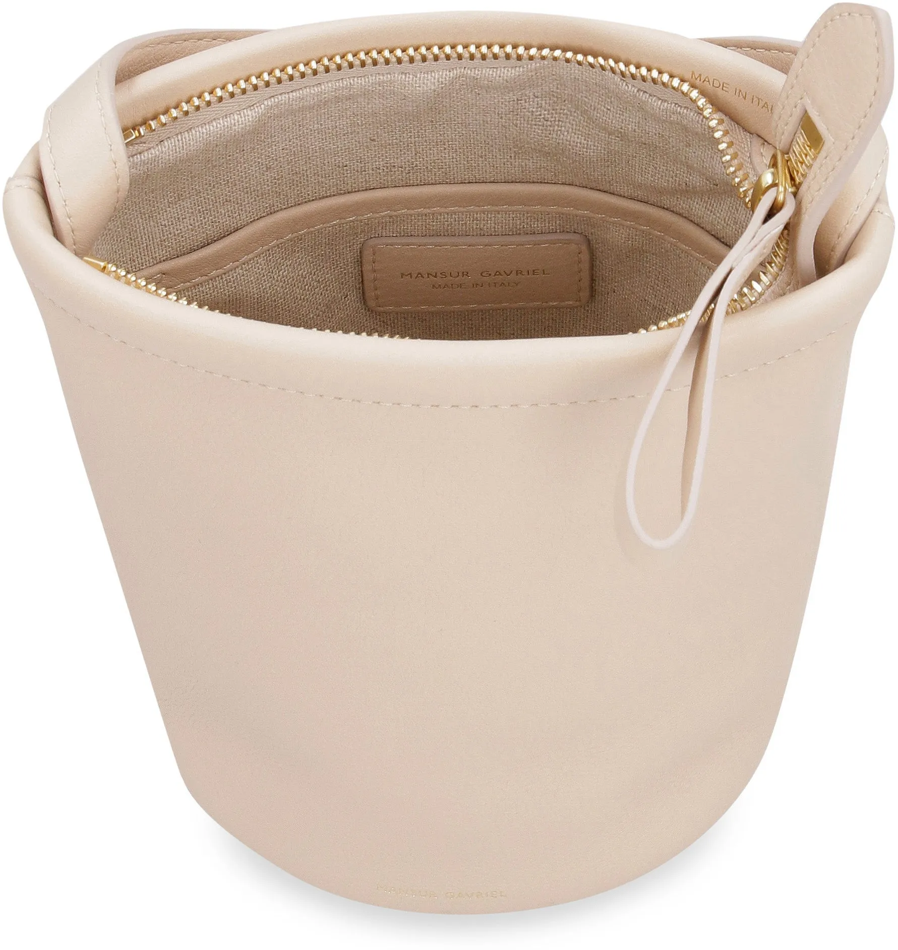 Mansur Gavriel Mini Zipped Bucket Bag