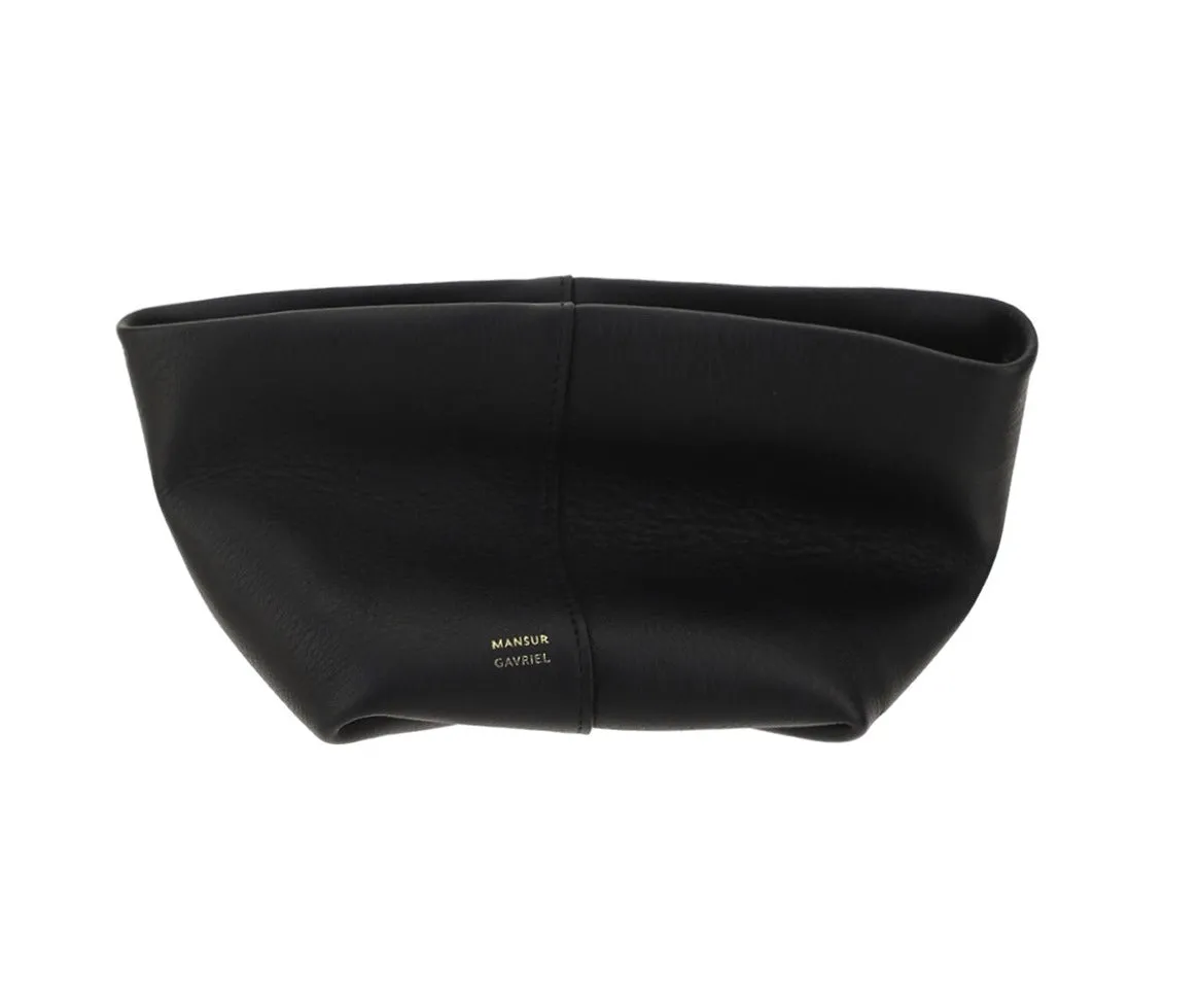 Mansur Gavriel Tulipano Logo Printed Compact Bag