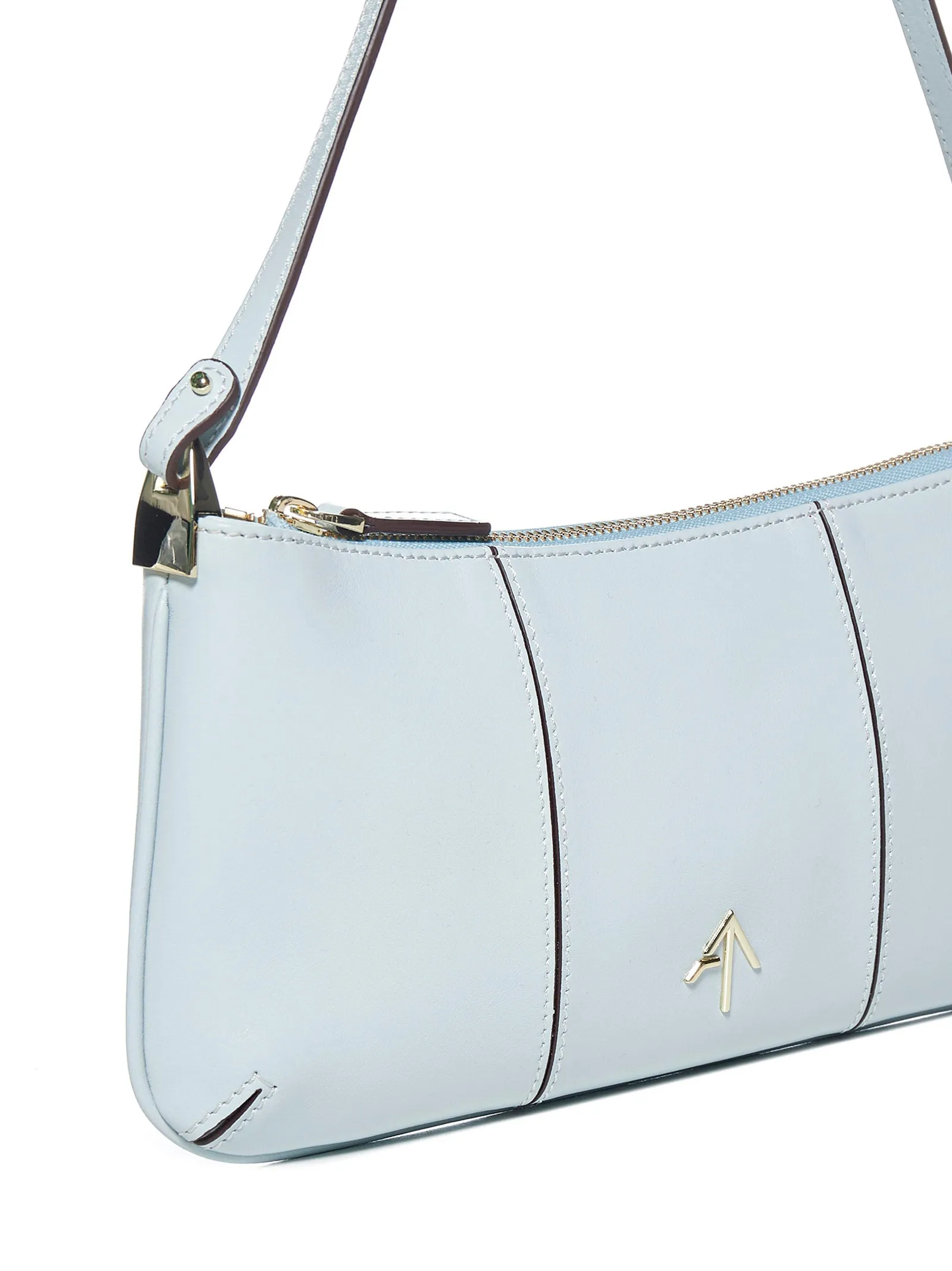 Manu Atelier Zip-Up Shoulder Bag