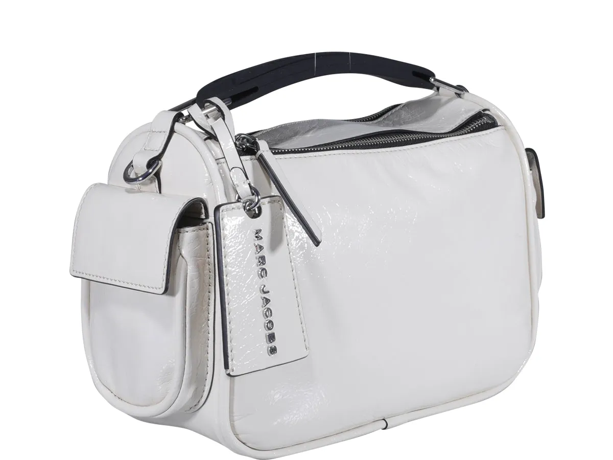 Marc Jacobs Logo Plaque Zip-Up Tote Bag