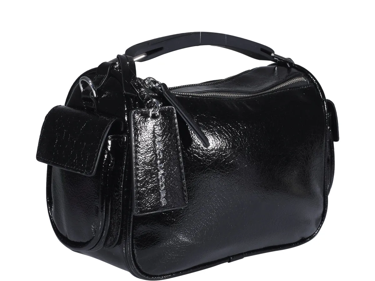 Marc Jacobs Logo Plaque Zip-Up Tote Bag
