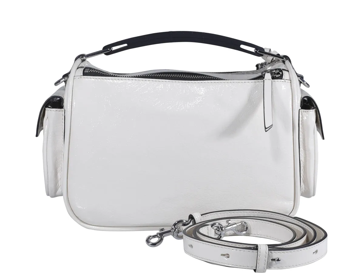 Marc Jacobs Logo Plaque Zip-Up Tote Bag
