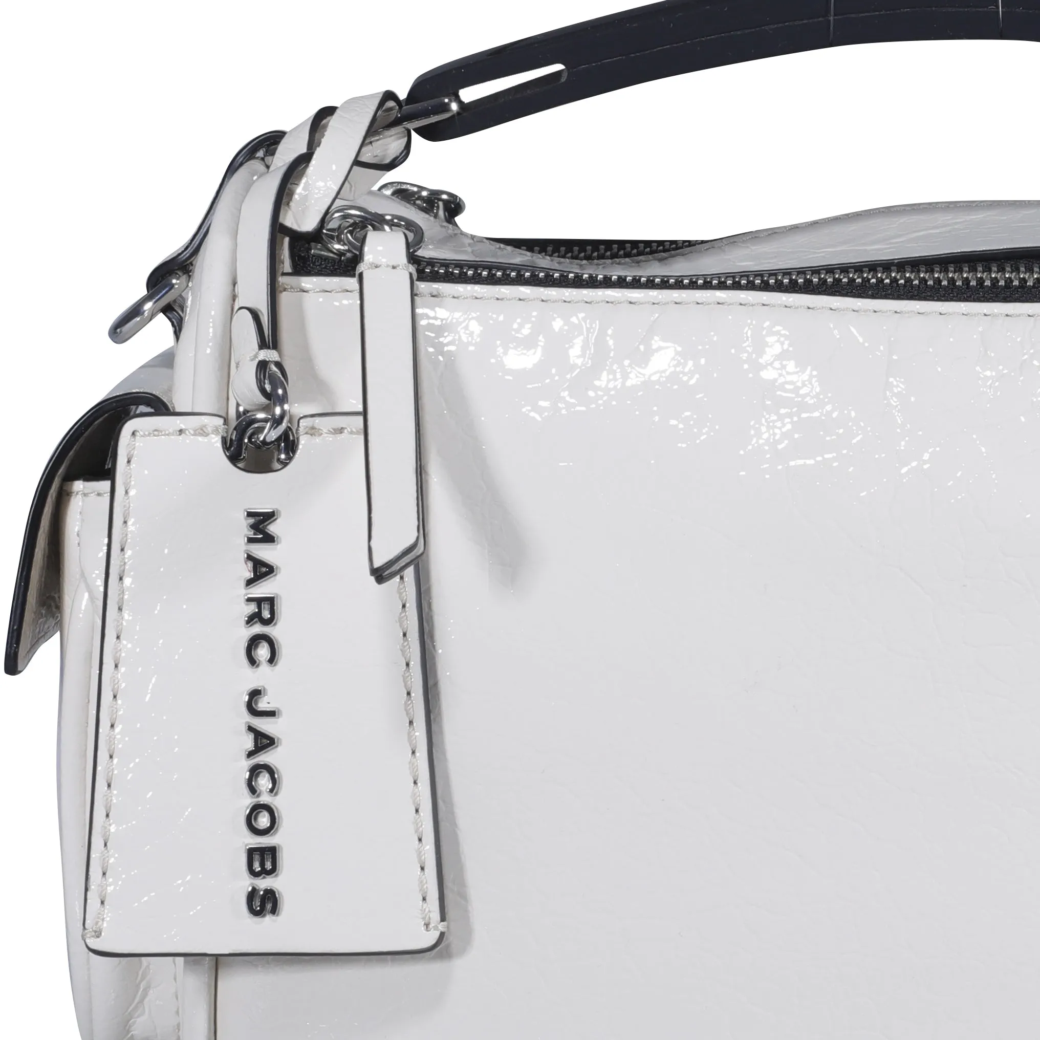 Marc Jacobs Logo Plaque Zip-Up Tote Bag