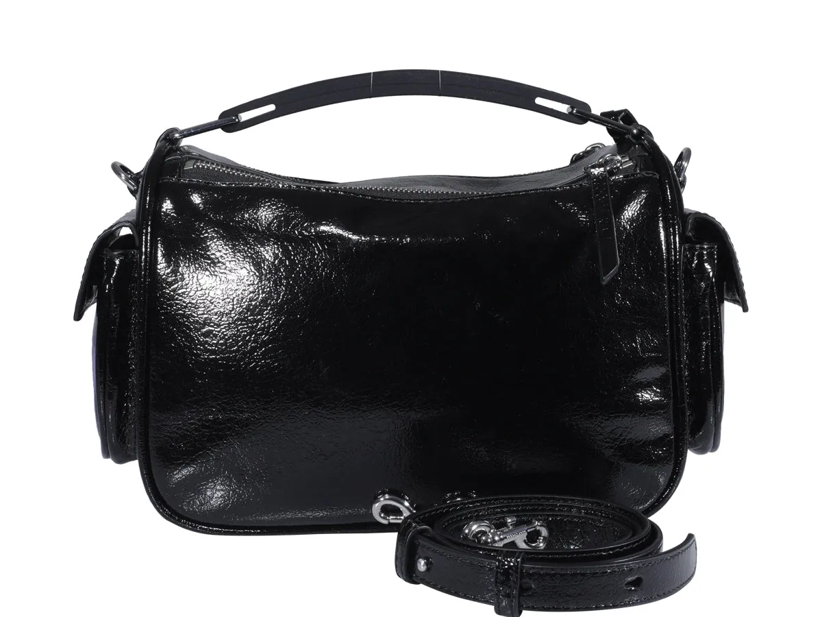Marc Jacobs Logo Plaque Zip-Up Tote Bag