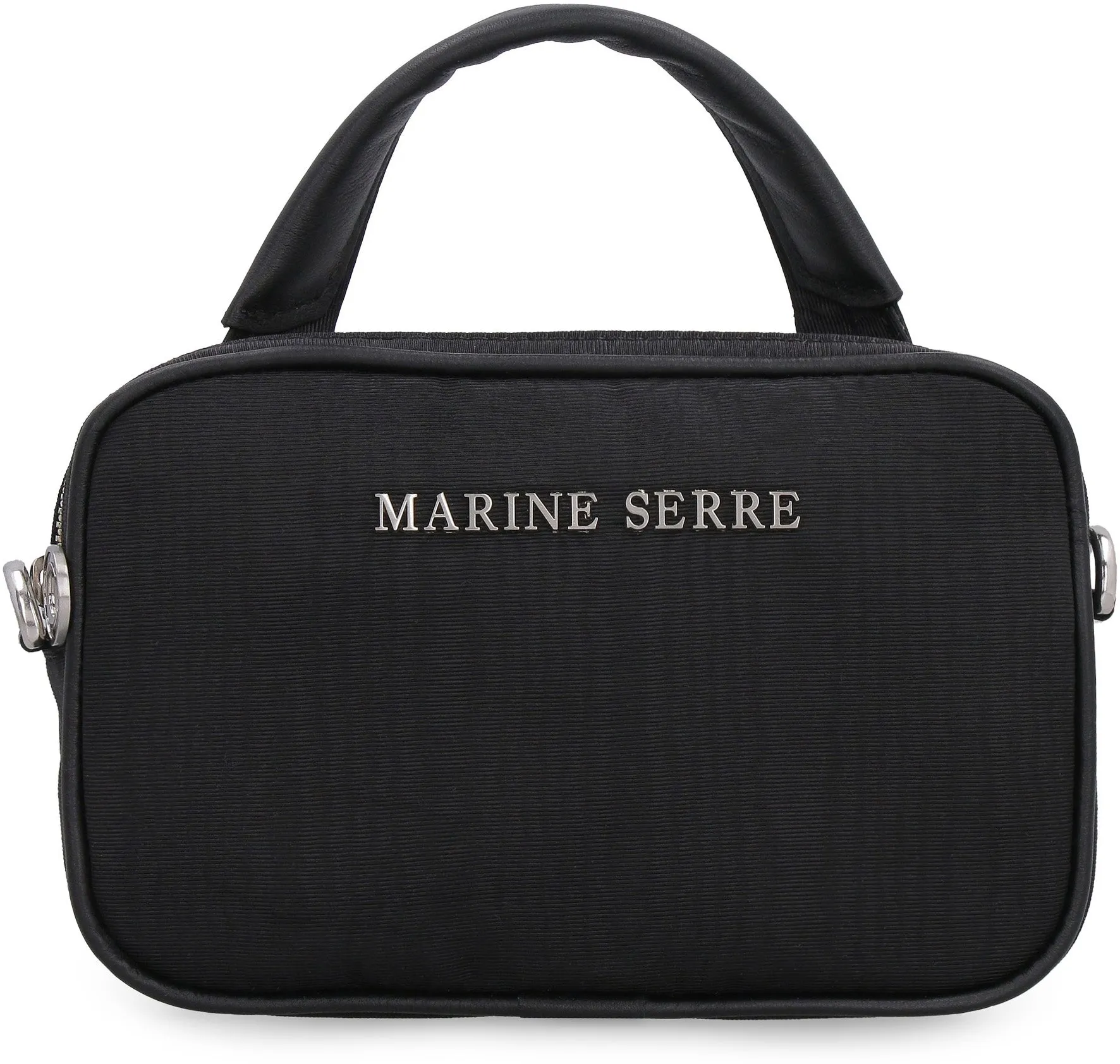 Marine Serre Logo Lettering Tote Bag