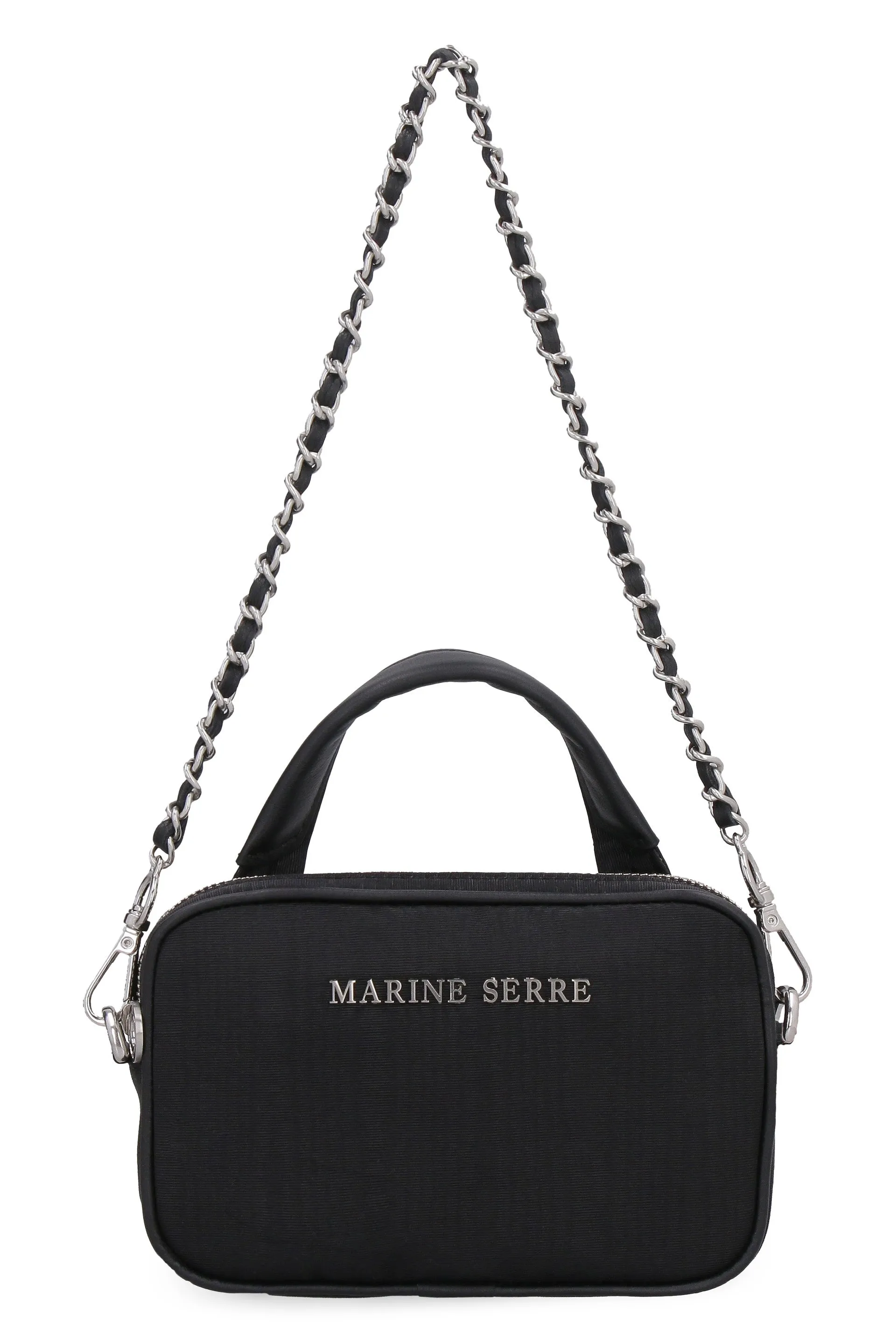 Marine Serre Logo Lettering Tote Bag