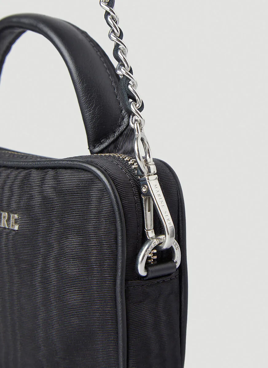 Marine Serre Logo Print Tote Bag