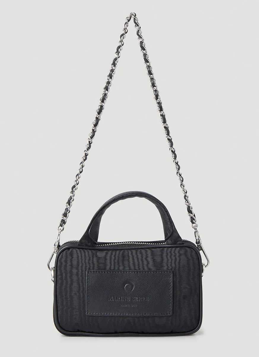 Marine Serre Logo Print Tote Bag