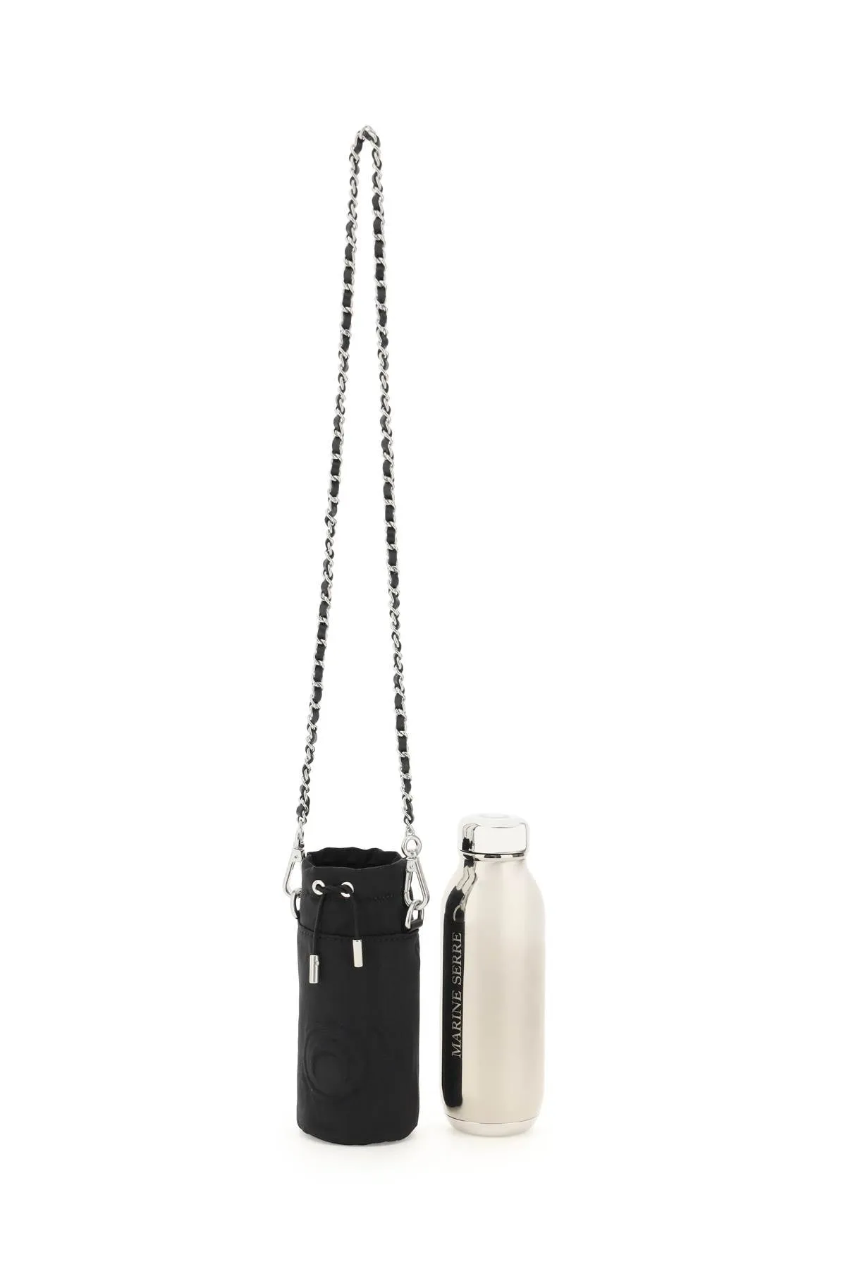 Marine Serre Logo Printed Bottle Bag