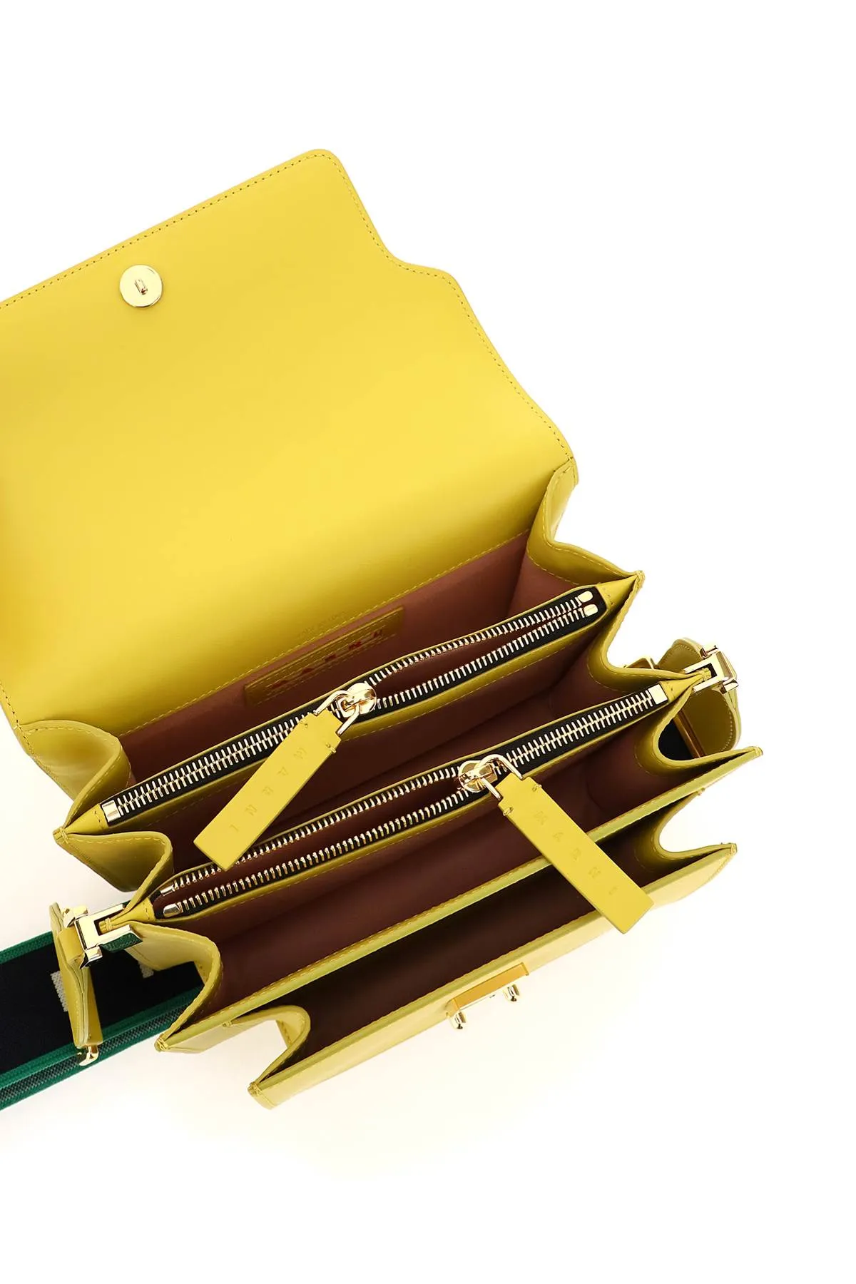 Marni Concertina Foldover Shoulder Bag