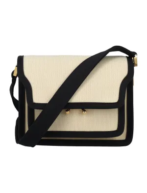 Marni Foldover Trunk Knit Mini Shoulder Bag