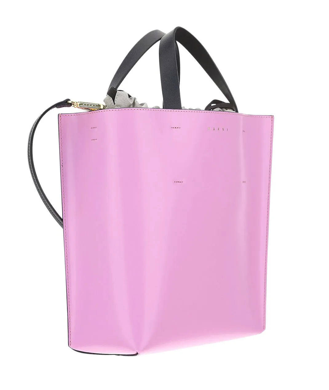 Marni Logo Detailed Color-Block Tote Bag