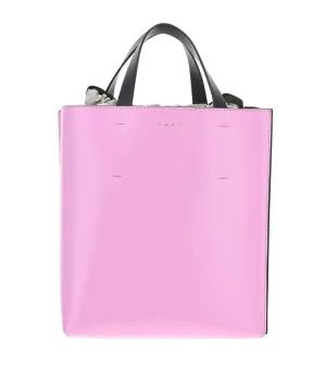 Marni Logo Detailed Color-Block Tote Bag