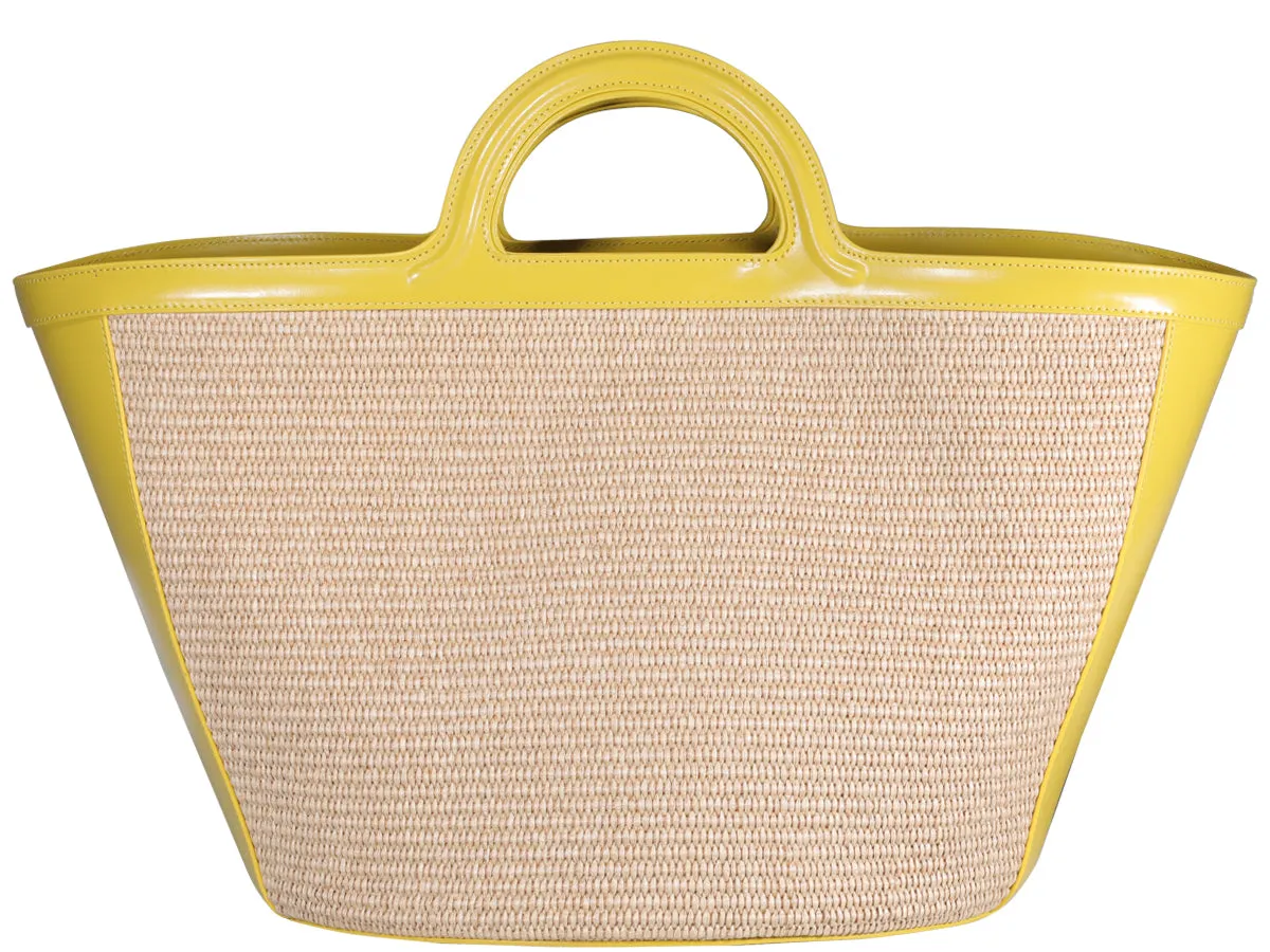 Marni Logo Embroidered Tote Bag