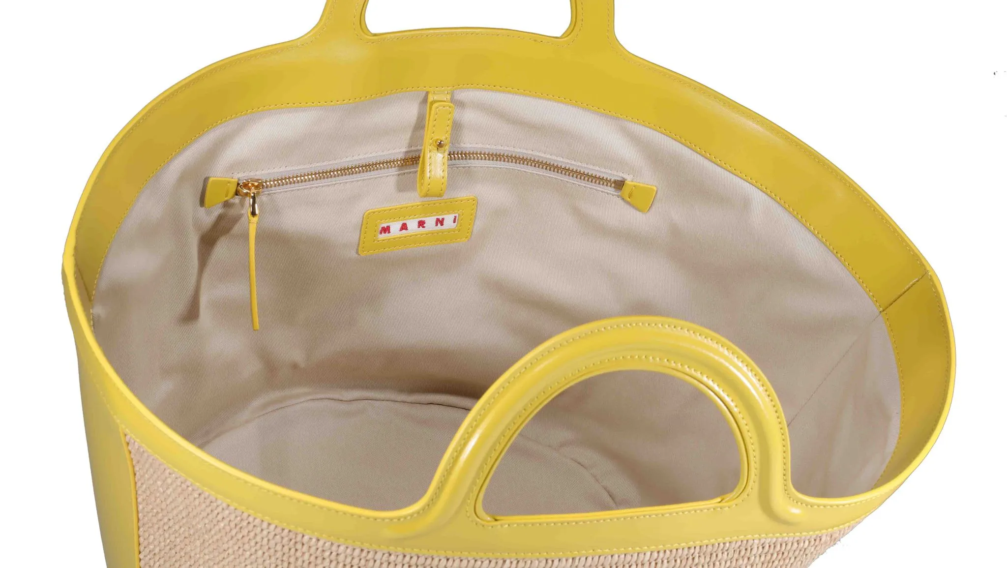 Marni Logo Embroidered Tote Bag