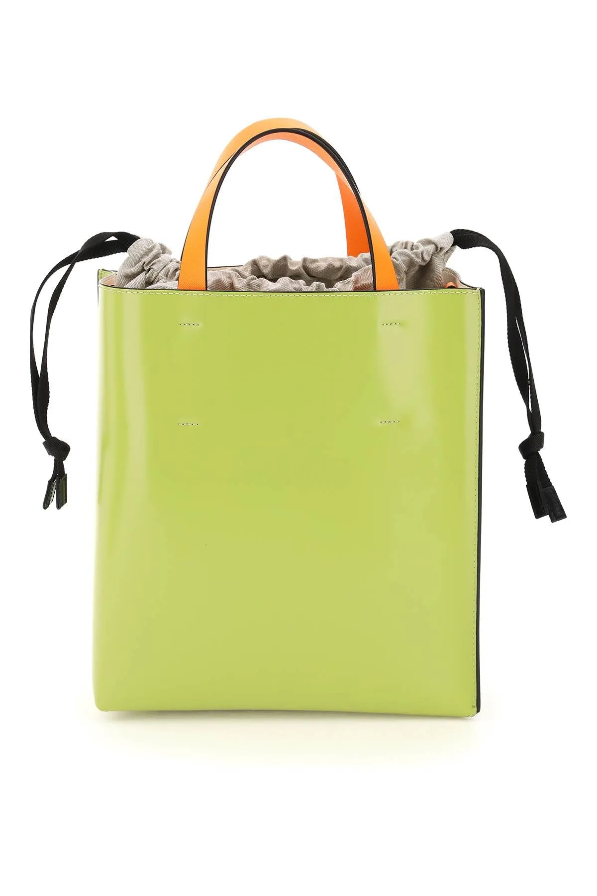 Marni Museo Logo Detailed Tote Bag