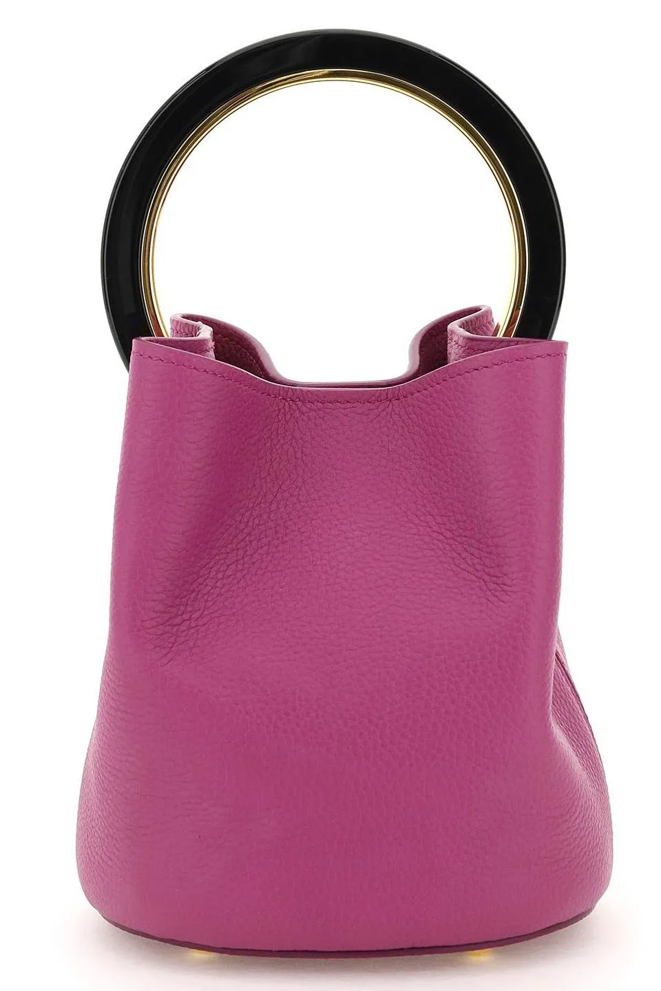 Marni Pannier Logo Print Small Tote Bag