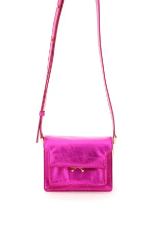 Marni Trunk Metallic-Effect Shoulder Bag