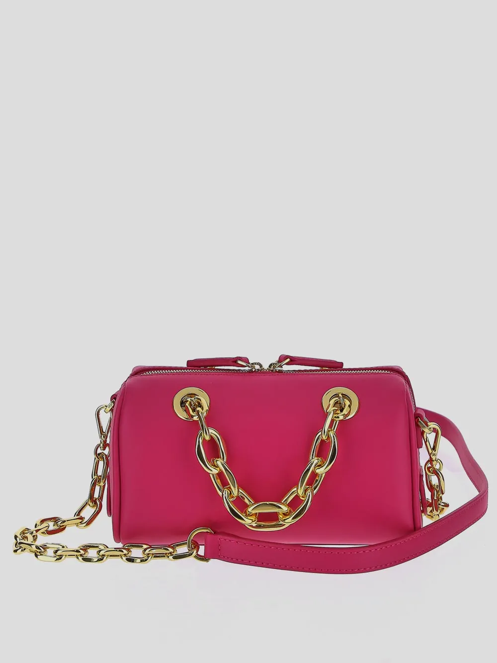 MCM Boston Logo Detailed Mini Crossbody Bag