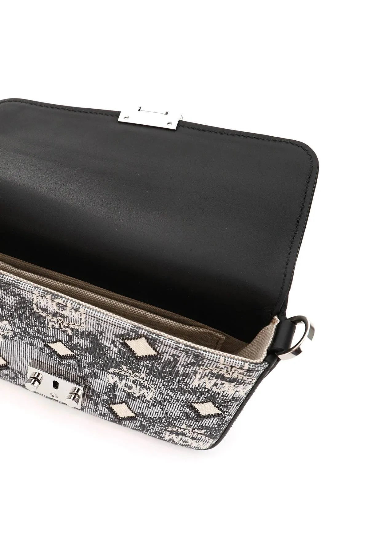 MCM Jacquard Crossbody Bag