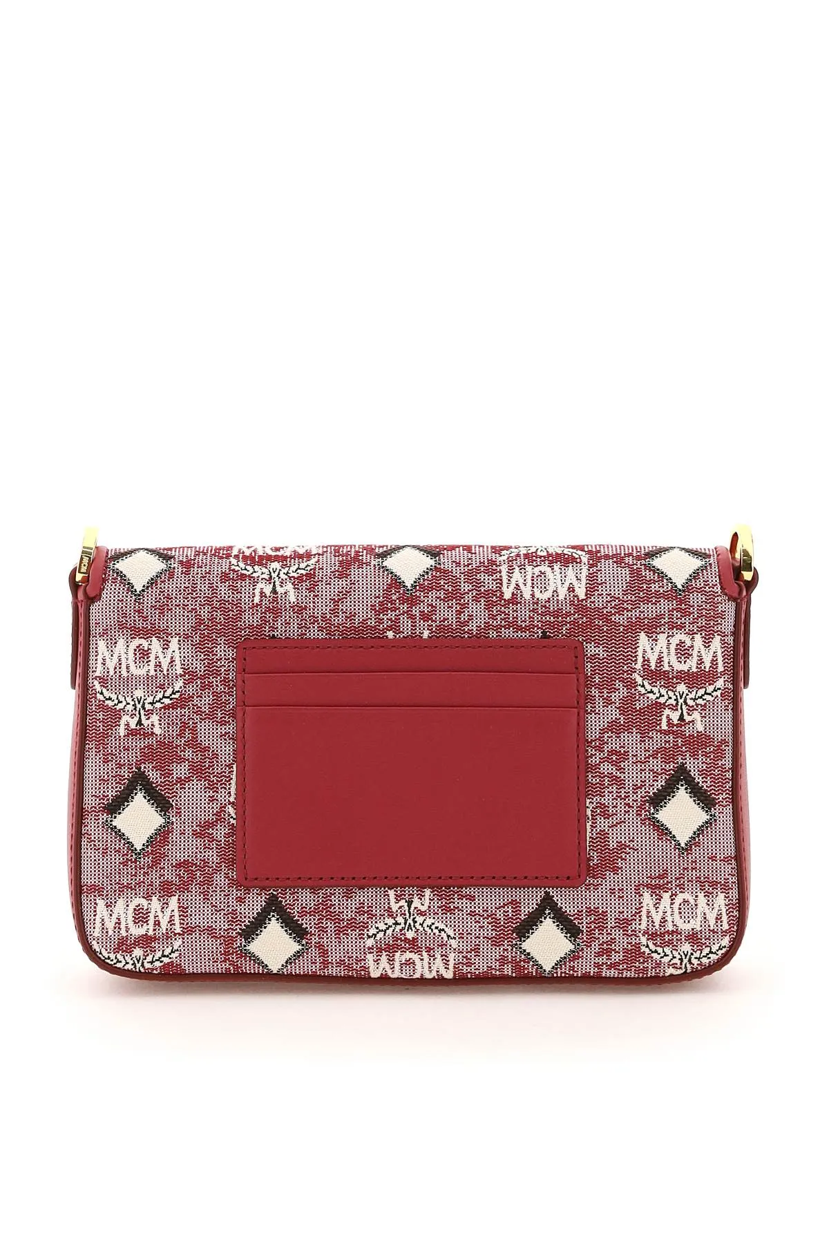 MCM Jacquard Crossbody Bag