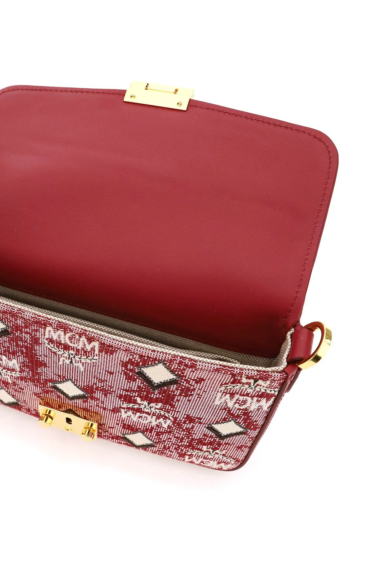 MCM Jacquard Crossbody Bag