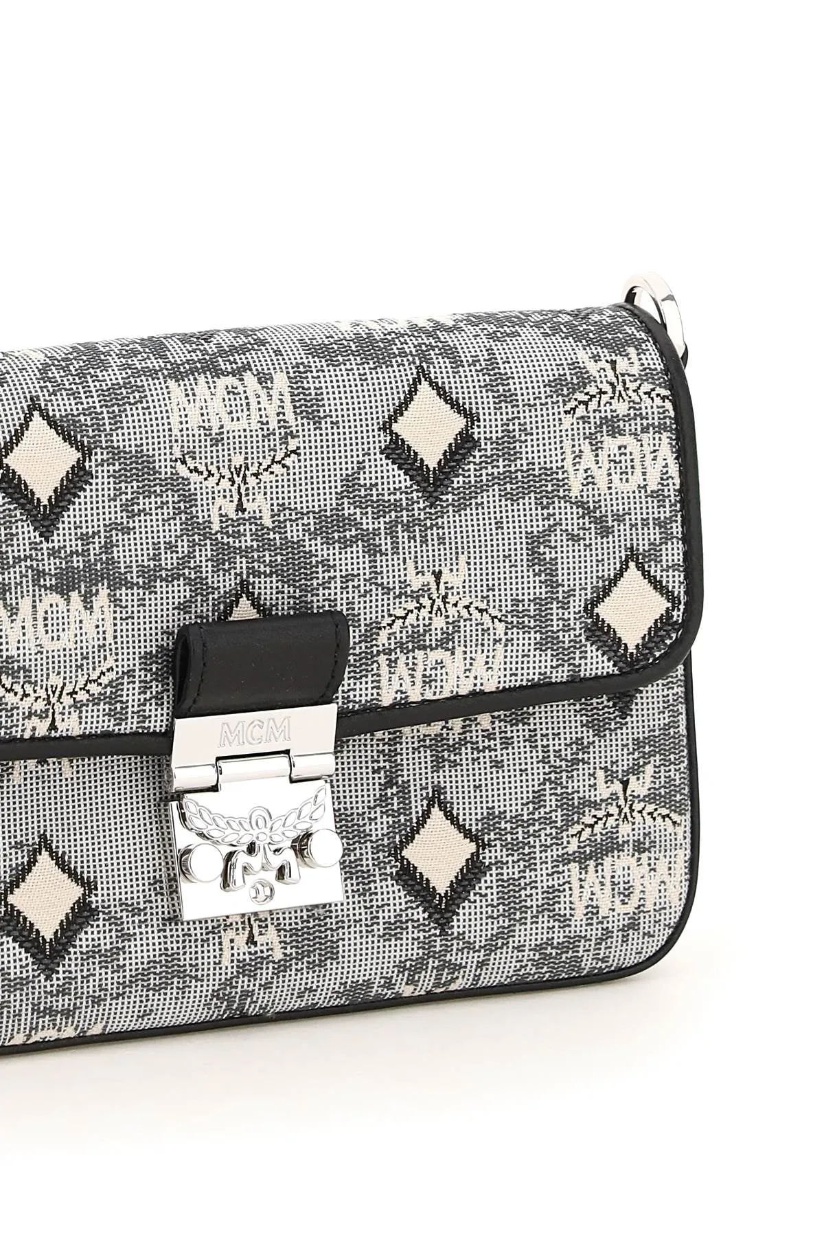 MCM Jacquard Crossbody Bag