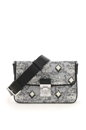 MCM Jacquard Crossbody Bag