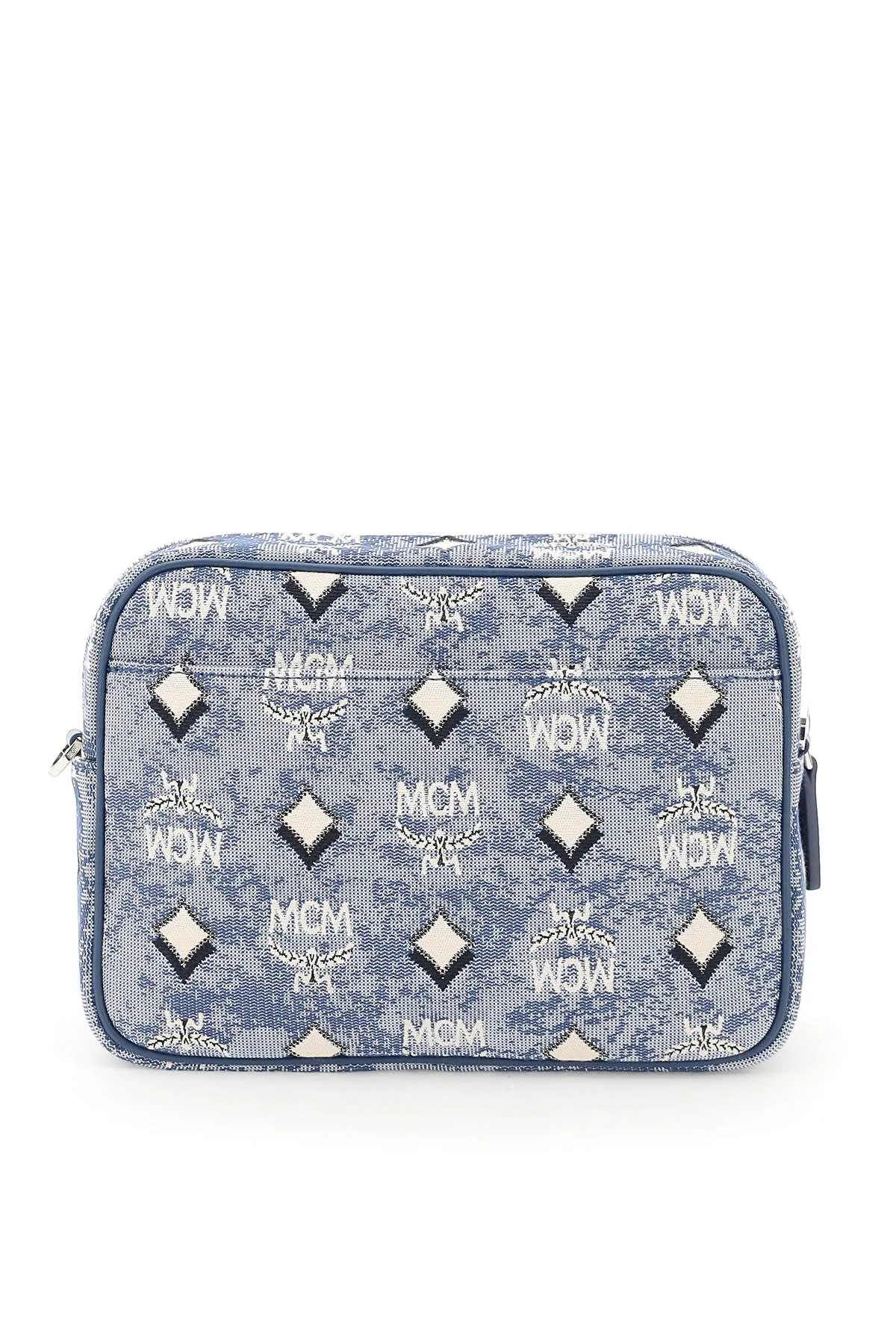 MCM Klassik Vintage Jacquard Monogram Crossbody Bag