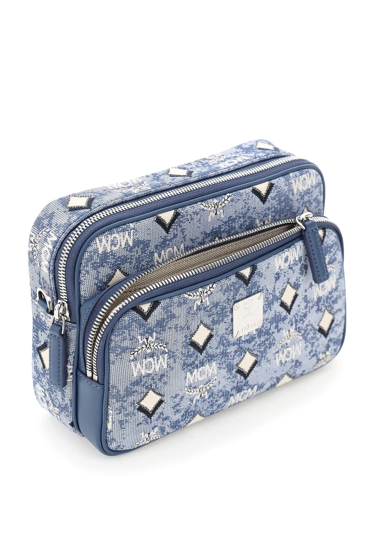 MCM Klassik Vintage Jacquard Monogram Crossbody Bag