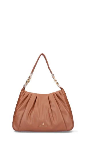 Michael Michael Kors Hannah Pleated Shoulder Bag