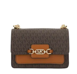 Michael Michael Kors Heather Logo Plaque Shoulder Bag