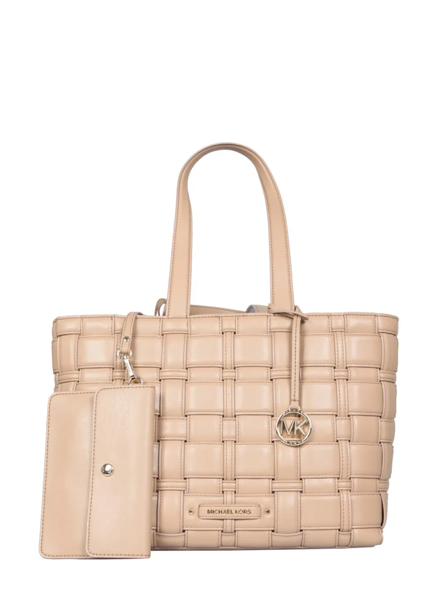 Michael Michael Kors Ivy Medium Woven Tote Bag