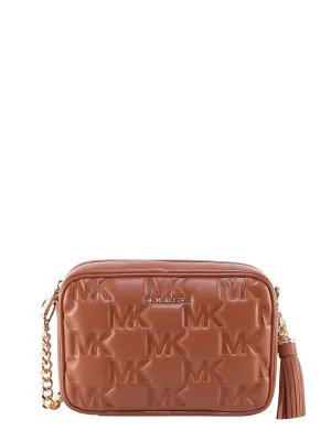 Michael Michael Kors Logo Embossed Crossbody Bag