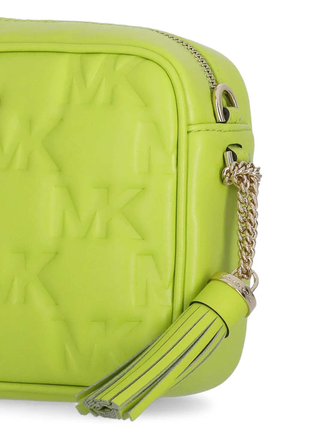 Michael Michael Kors Logo Embossed Crossbody Bag