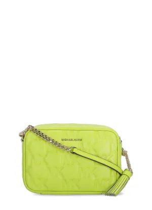Michael Michael Kors Logo Embossed Crossbody Bag