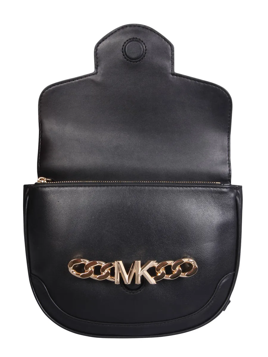 Michael Michael Kors Logo Plaque Chained Shoulder Bag