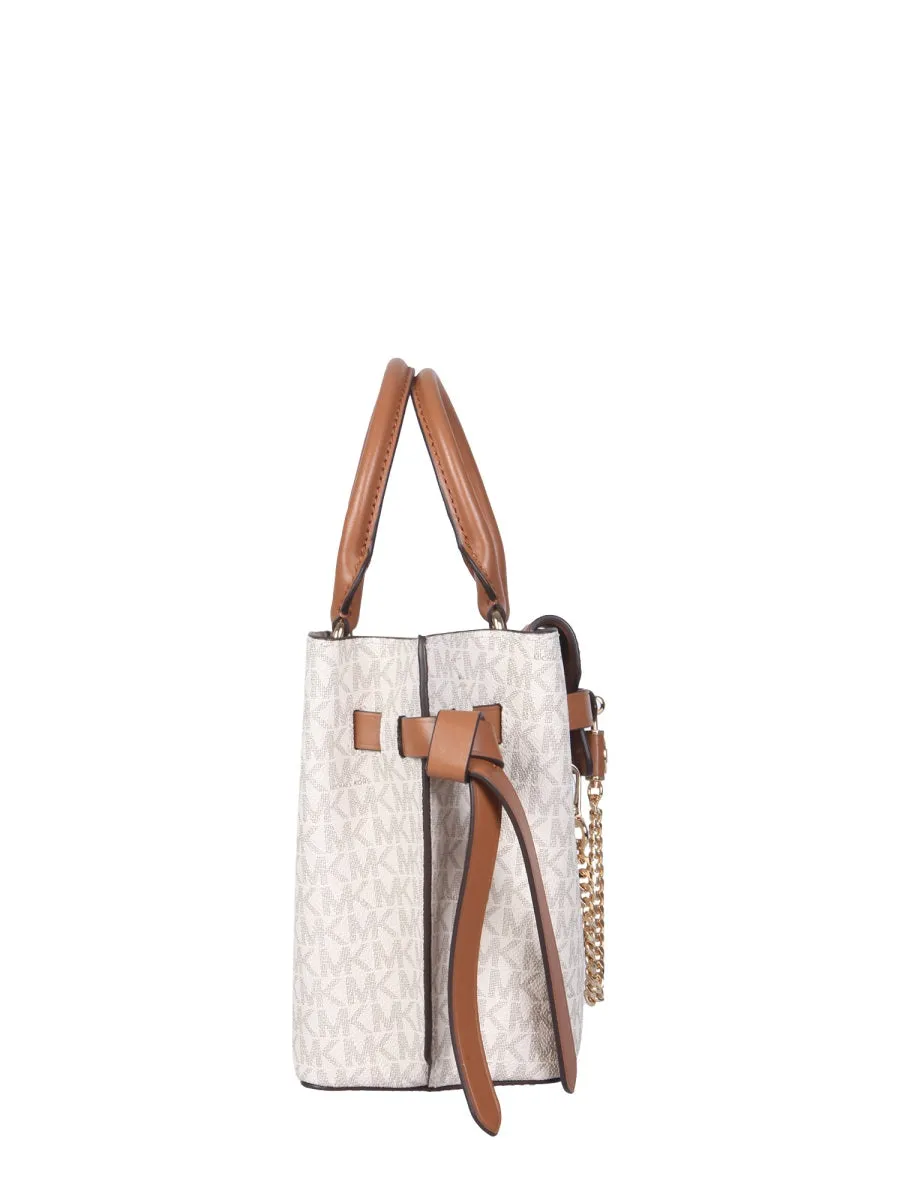 Michael Michael Kors Monogram Logo Detailed Tote Bag