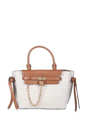 Michael Michael Kors Monogram Logo Detailed Tote Bag