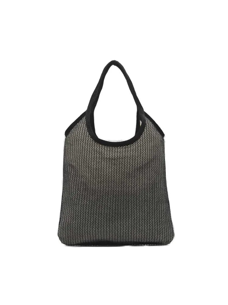 Miu Miu Logo Print Tote Bag