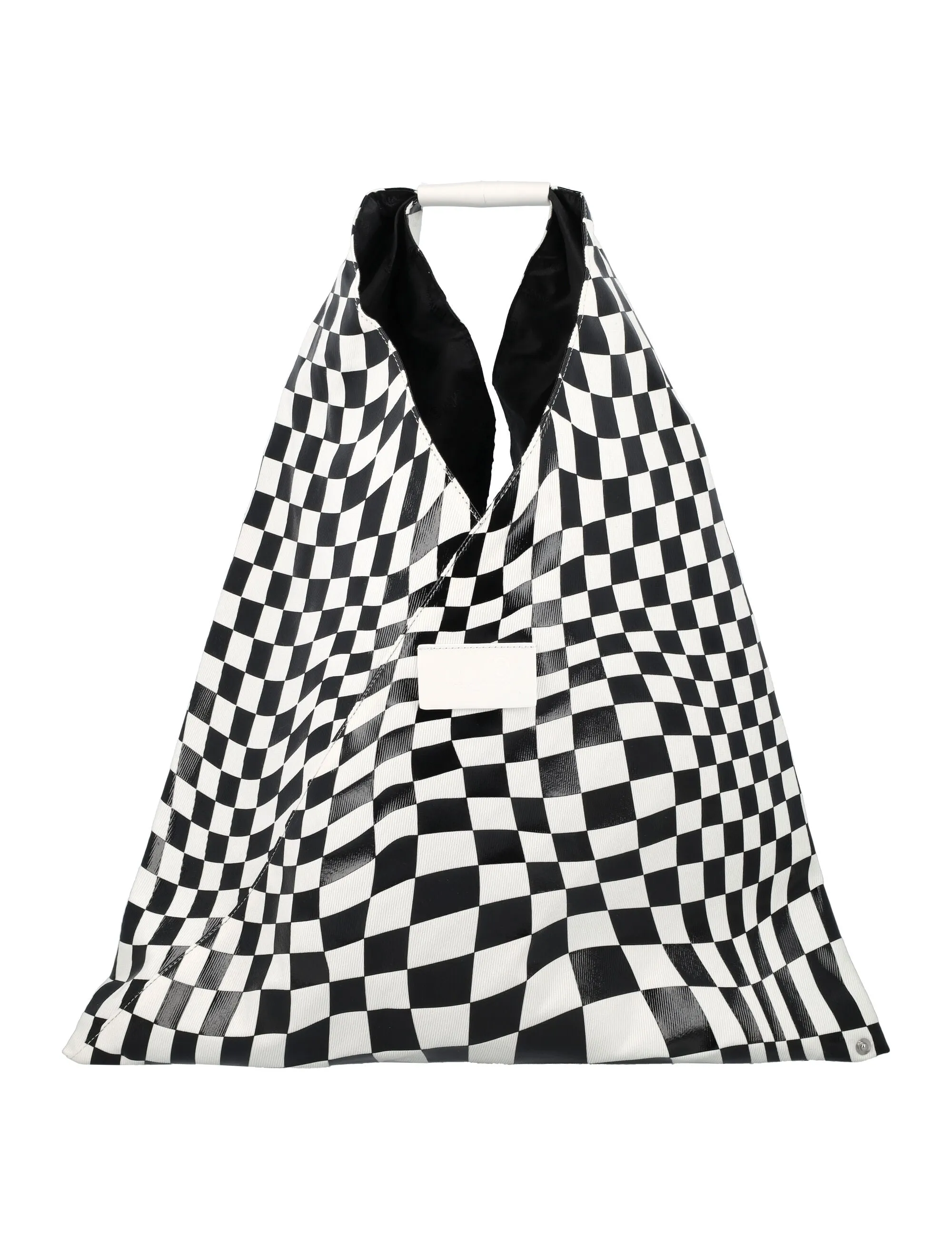 MM6 Maison Margiela Checked Japanese Tote Bag