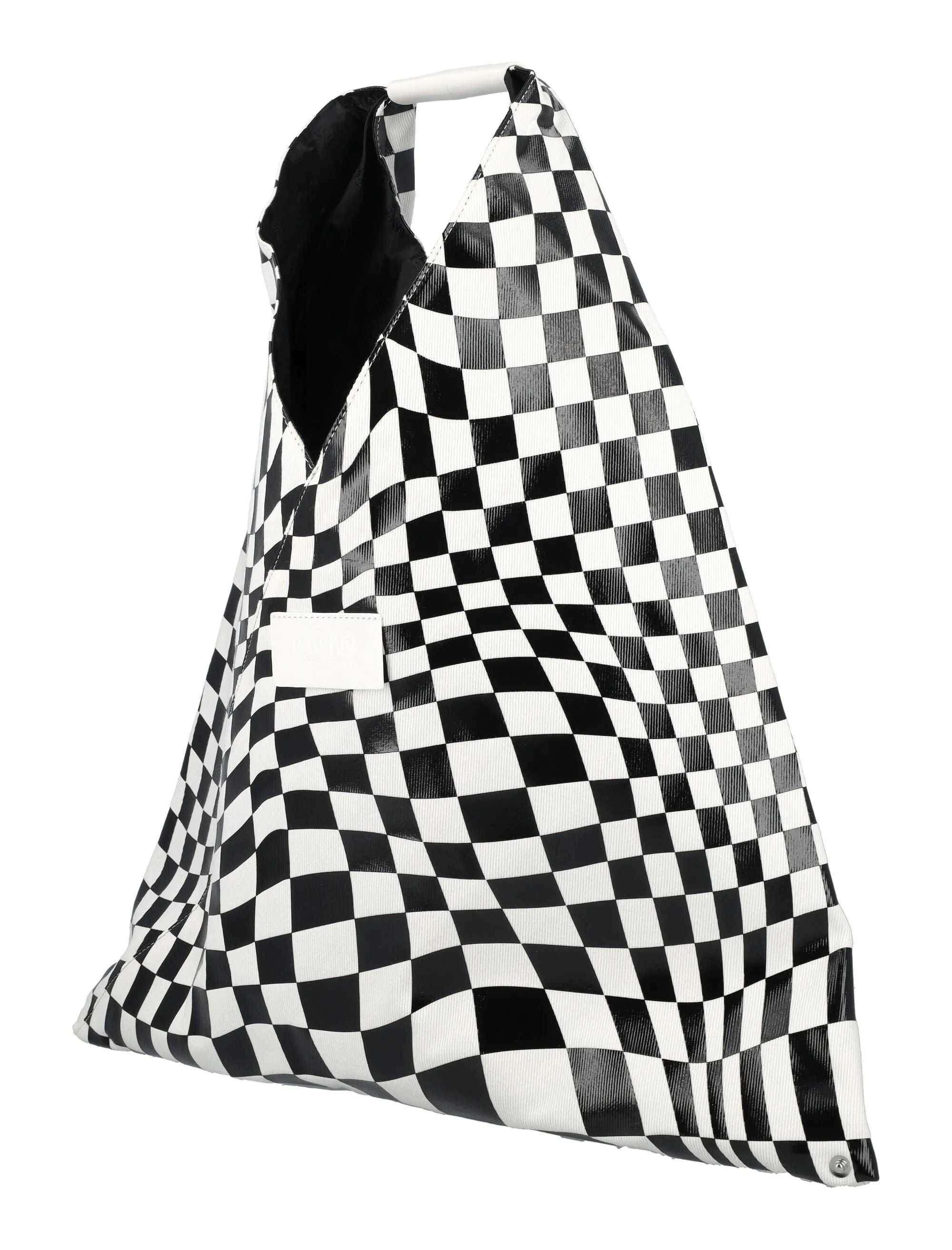 MM6 Maison Margiela Checked Japanese Tote Bag
