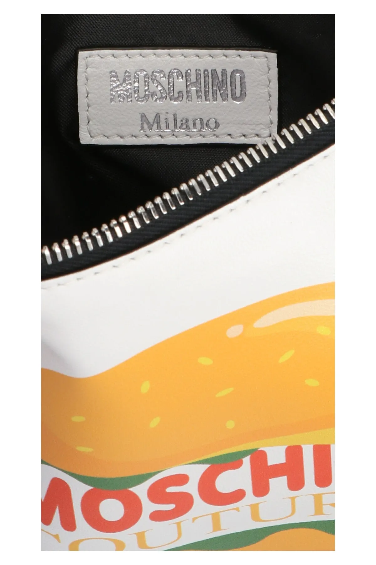 Moschino Hamburger Printed Crossbody Bag