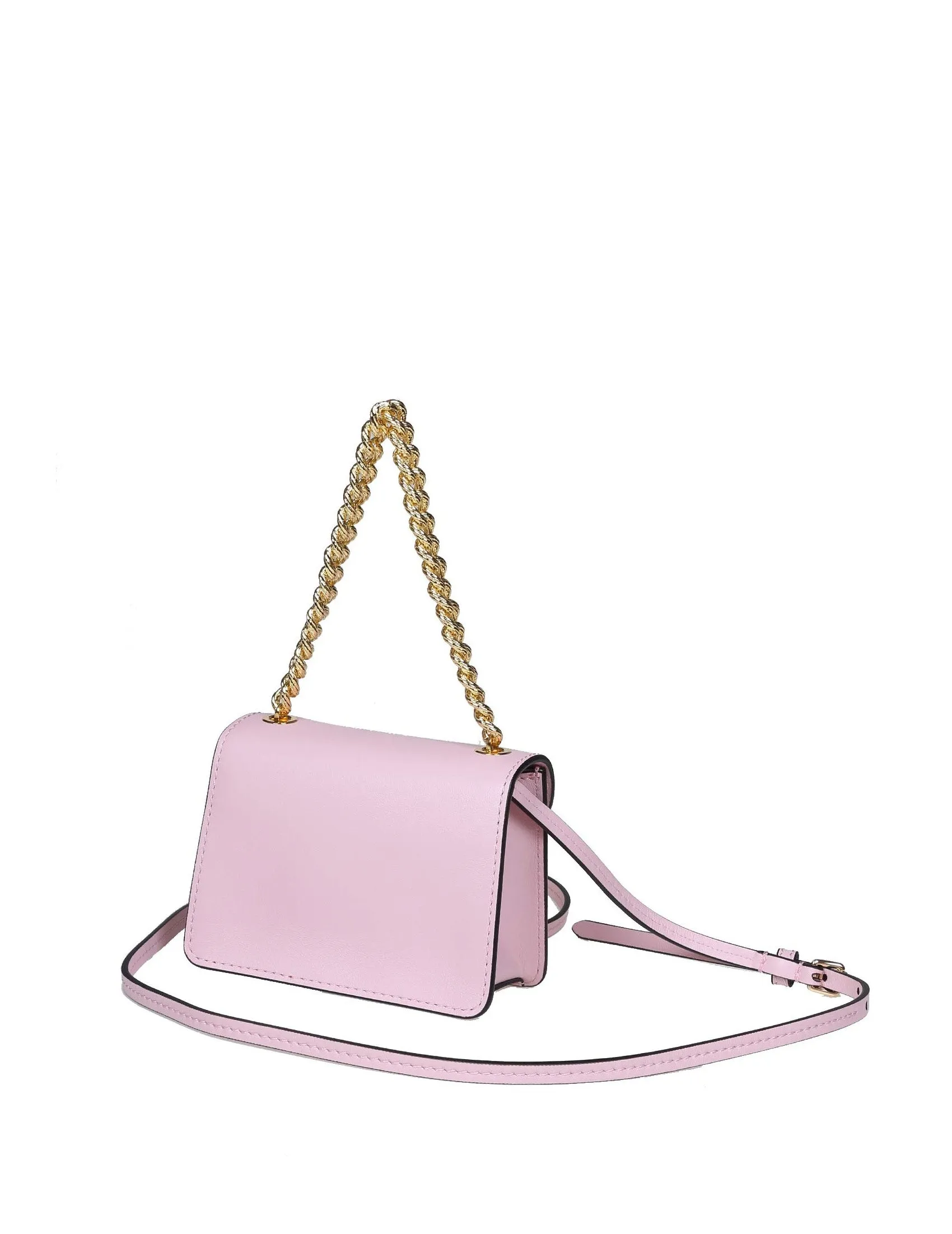 Moschino Lettering Charm Small Shoulder Bag